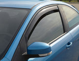 FOCUS 07/2004-12/2010 CLIMAIR®* WIND DEFLECTORS FOR FRONT DOOR WINDOWS,BLACK