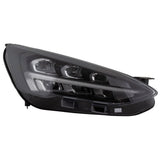 FOCUS O/S DRIVERS SIDE LED HEADLAMP WITH BLACK BEZELS 20