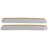 KUGA CLIMAIR ®* WIND DEFLECTORS FOR REAR DOOR WINDOWS, TRANSPARENT