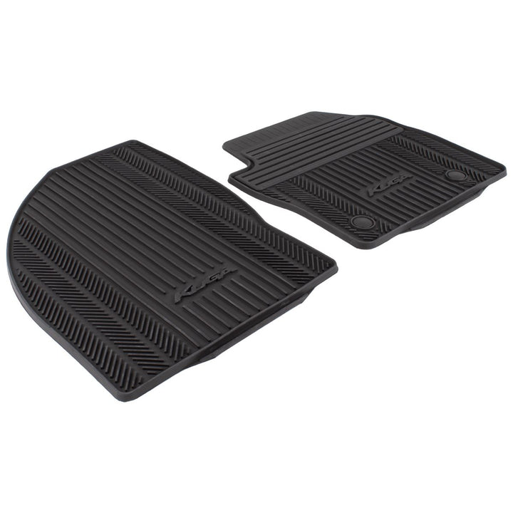 KUGA 01/2008-10/2012 RUBBER FLOOR MATS FRONT,BLACK