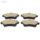 GALAXY S-MAX MONDEO MK4 TDCI REAR BRAKE PAD AXLE SET