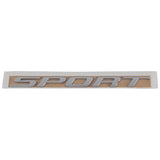 EDGE TAILGATE SPORT BADGE BRIGHT CHROME 2016-2018