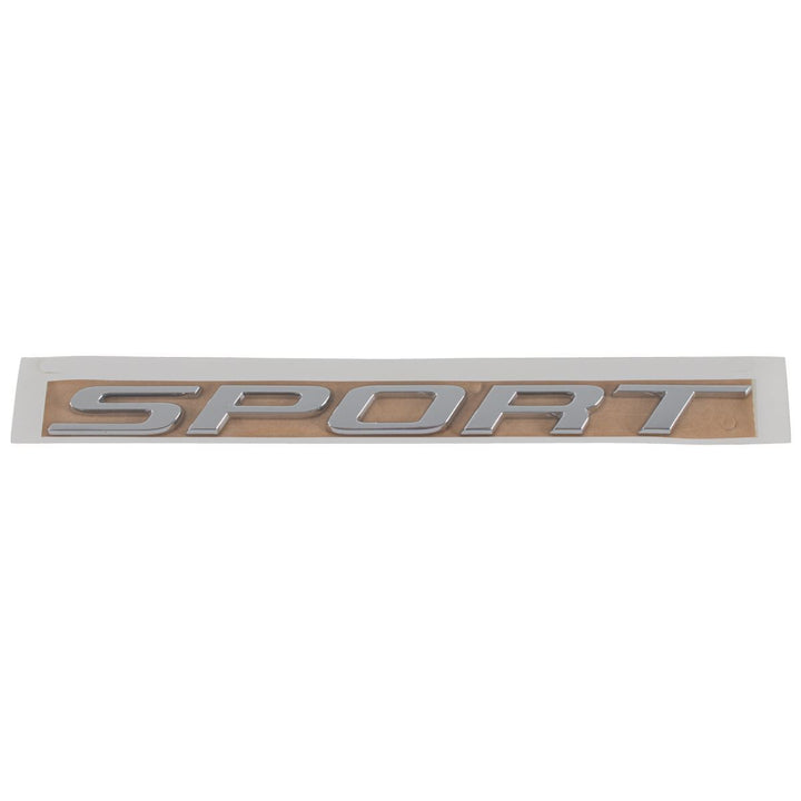 EDGE TAILGATE SPORT BADGE BRIGHT CHROME 2016-2018