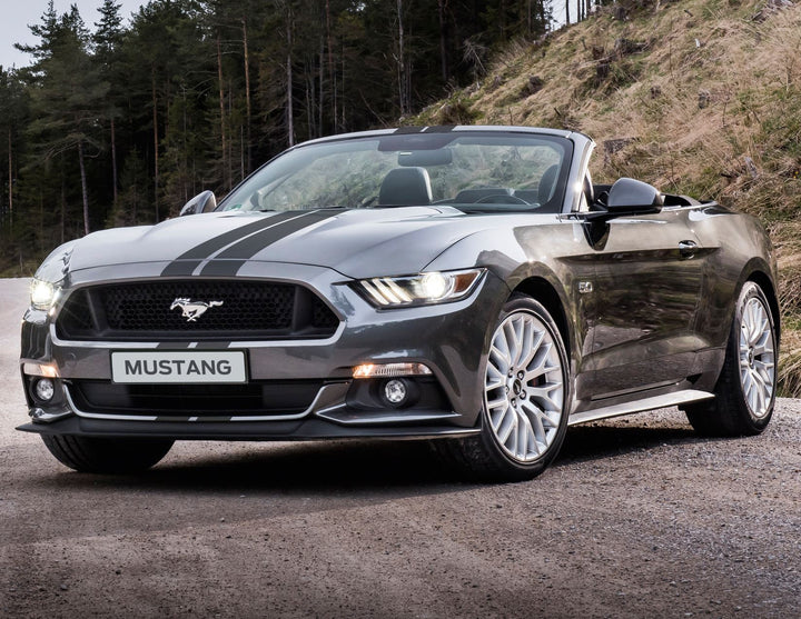 MUSTANG RACING STRIPES WITH FITTING  12/2017
