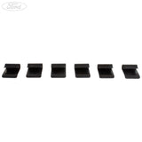FIESTA KA MUDFLAPS CLAMP CLIP KIT 1980-