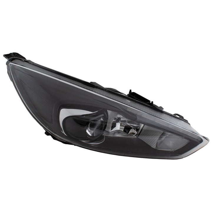 FOCUS FRONT O/S HEAD LAMP LIGHT WITH BLACK BEZELS XENON