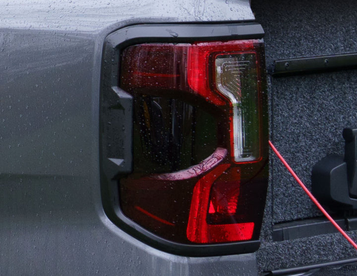 RANGER FROM 06/2022 REAR LAMP COVER KIT MATT BLACK SURROUND