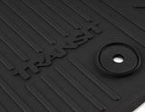 TOURNEO CUSTOM 02/2018-09/2023 RUBBER FLOOR MATS REAR,BLACK