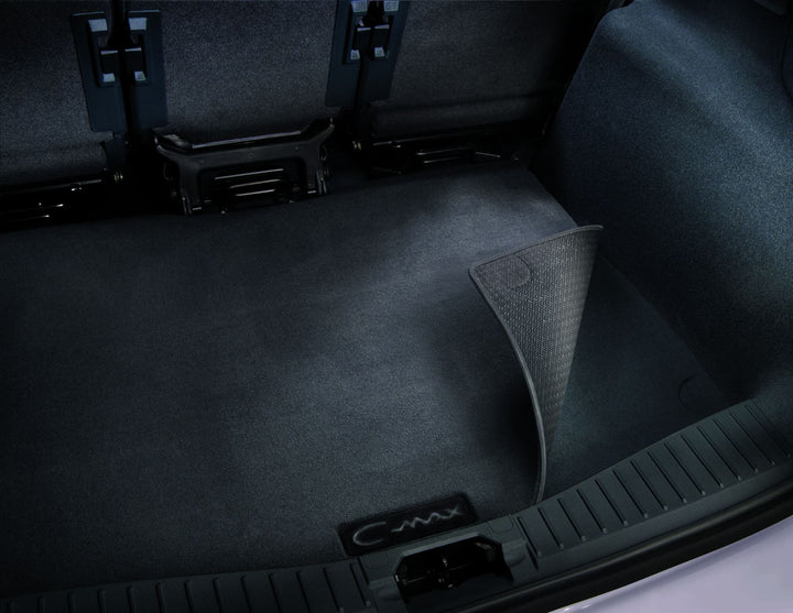 C-MAX FROM 11/2010 LOAD COMPARTMENT MAT BLACK,WITH C-MAX LOGO