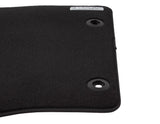 FOCUS 07/2004-12/2010 VELOUR FLOOR MATS FRONT,BLACK