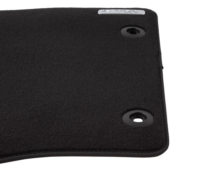 FOCUS 07/2004-12/2010 VELOUR FLOOR MATS FRONT,BLACK