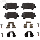GALAXY MONDEO S-MAX MOTORCRAFT REAR BRAKE PADS AXLE SET