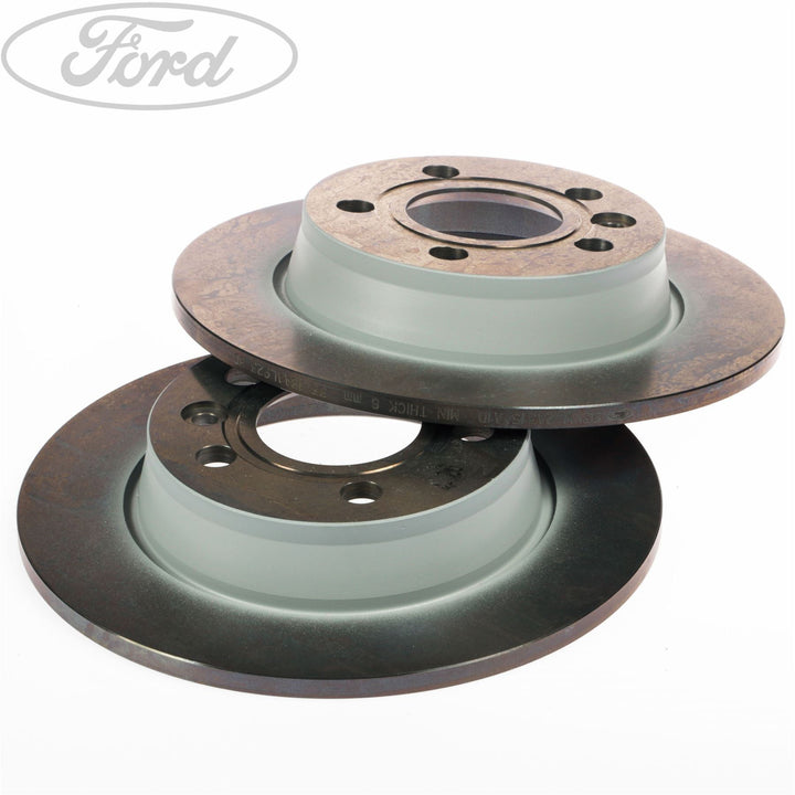 GALAXY REAR SOLID BRAKE DISC 268MM PAIR 5 STUD WGR