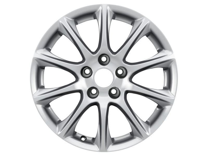 SET OF 4 ALLOY WHEELS WITH FITTING  10/2017