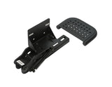 RANGER FROM 06/2022 PICKUP ATTITUDE* RETRACTABLE STEP REAR,MATT BLACK