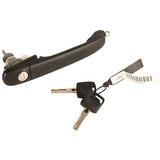 GALAXY O/S FRONT OUTER DOOR HANDLE GRAINED BLACK