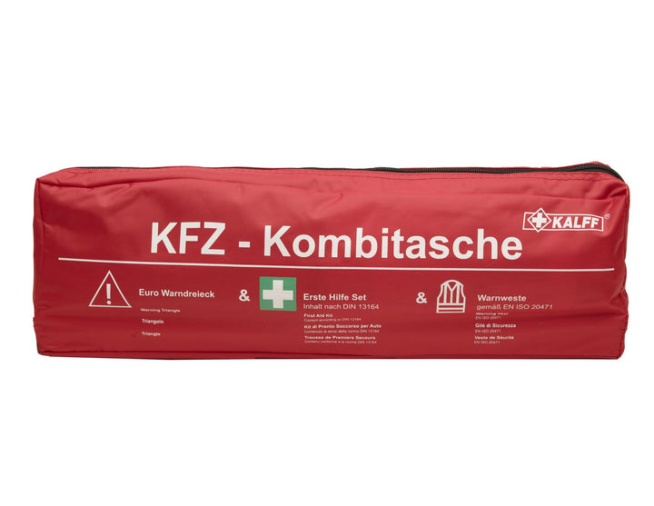 KALFF* SAFETY PACK IN RED NYLON BAG,STANDARD 