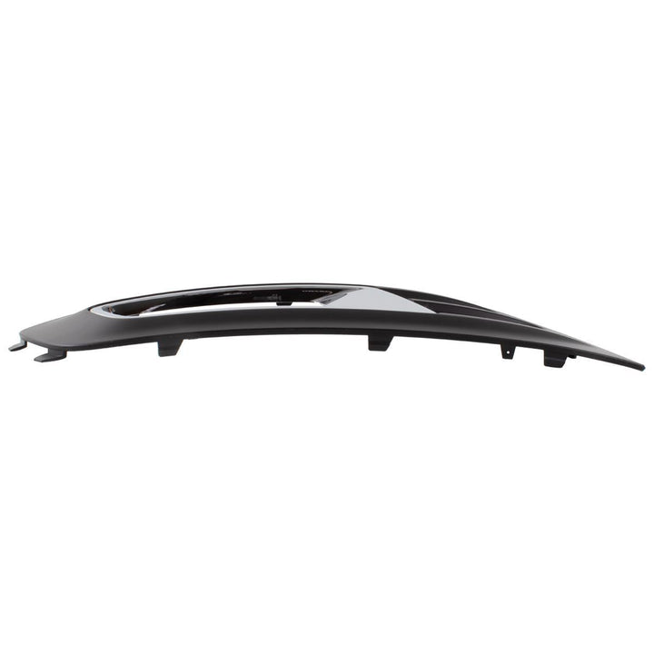 C-Max Mk4 O/S Drivers Side Front Bumper Fog Lamp Grille Bezel Black Silver 2015-2019