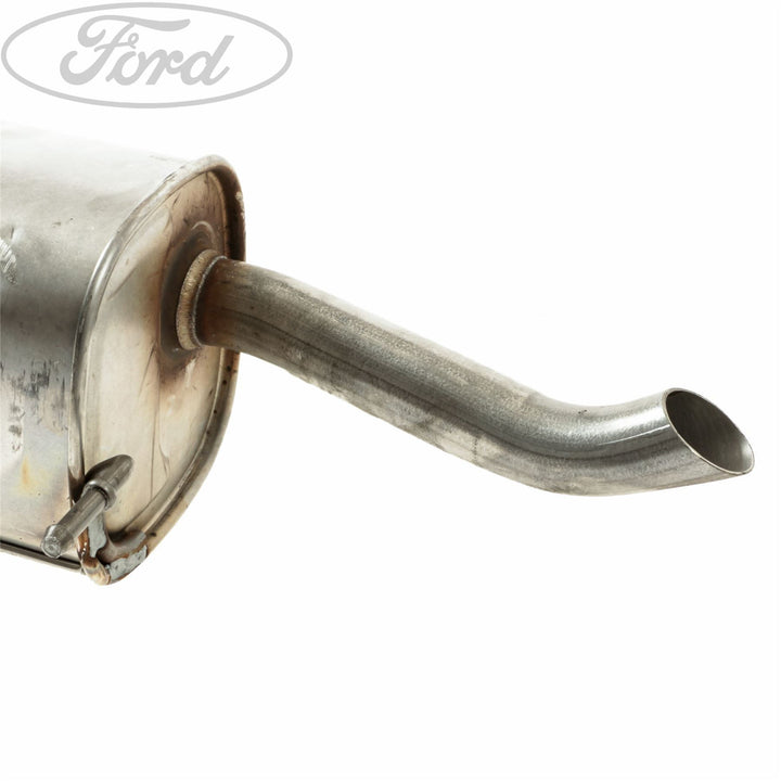 FUSION MOTORCRAFT REAR EXHAUST PIPE SILENCER BOX
