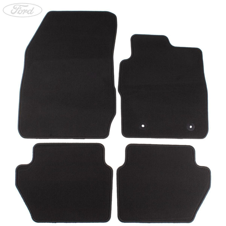 ECOSPORT FRONT & REAR CONTOURED CARPET FLOOR MATS KIT 2013-