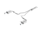 Ford Performance Mustang 5.0 4V DOHC Sports X-Pipe Exhaust System Stainless Steel With Twin Chromed Tail Pipe 2015-2018