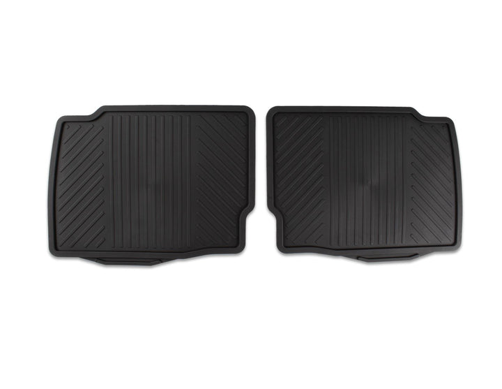 MONDEO FROM 09/2014 RUBBER FLOOR MATS REAR,BLACK