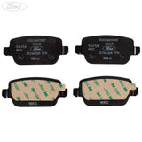 FOCUS GALAXY WA6 MONDEO S-MAX REAR BRAKE PAD SET