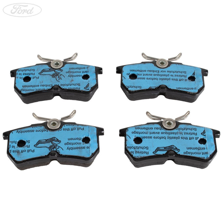 FIESTA REAR BRAKE PAD AXLE SET ST TI ECOBOOST
