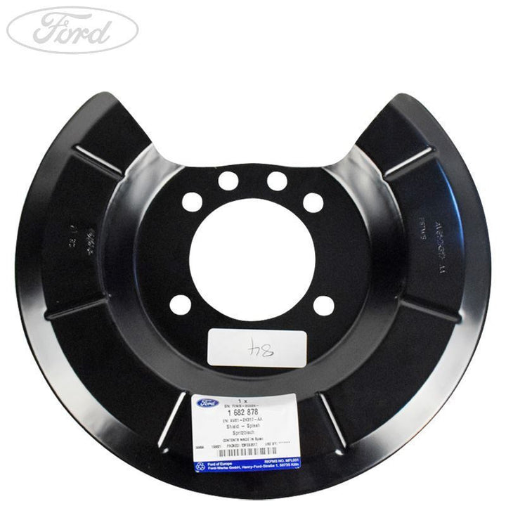 C-MAX FOCUS REAR BRAKE DISC SPLASH DUST SHIELD 04/2015-