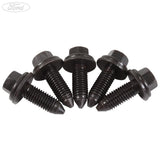 FRONT DOORS, HINGES & WEATHERSTRIPS SCREW PACK OF 5
