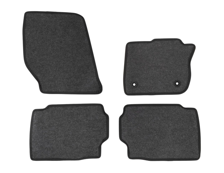 MONDEO FROM 09/2014 VELOUR FLOOR MATS ,FRONT AND REAR,BLACK