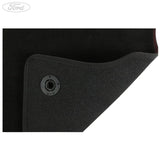 KUGA MK2 FRONT & REAR CARPET FLOOR MATS W/ RED PIPING