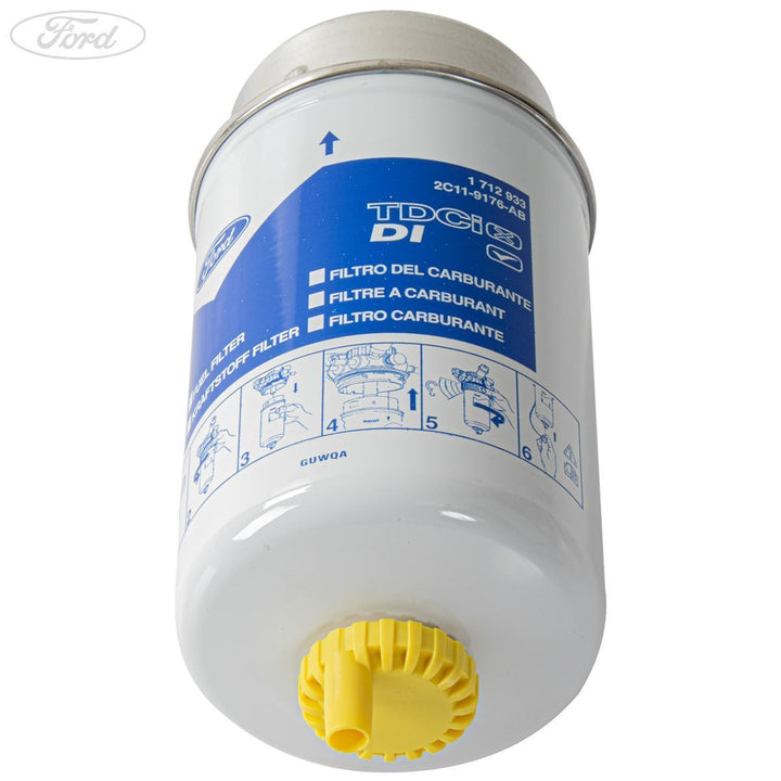 TRANSIT TDCI DIESEL FUEL FILTER 5