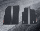 FIESTA & FIESTAVAN PERFORMANCE FLOOR MATS FRONT, BLACK WITH FORD PERFORMANCE LOGO, 2017 - ONWARD