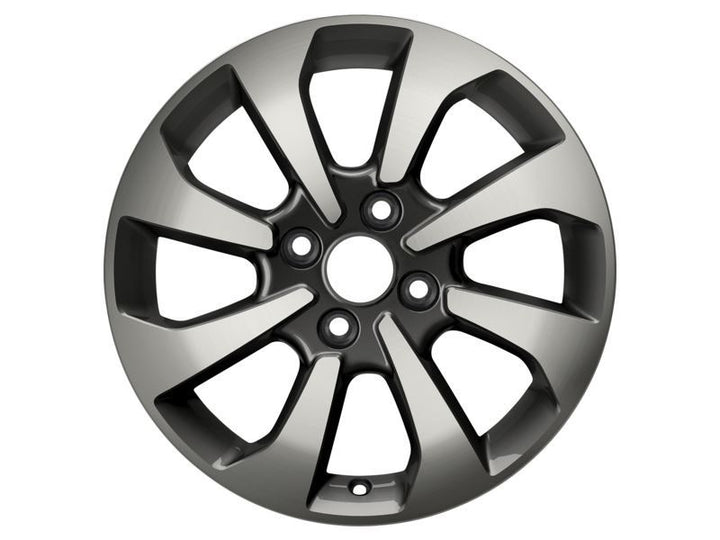 SET OF 4 ALLOY WHEELS WITH FITTING  05/2017