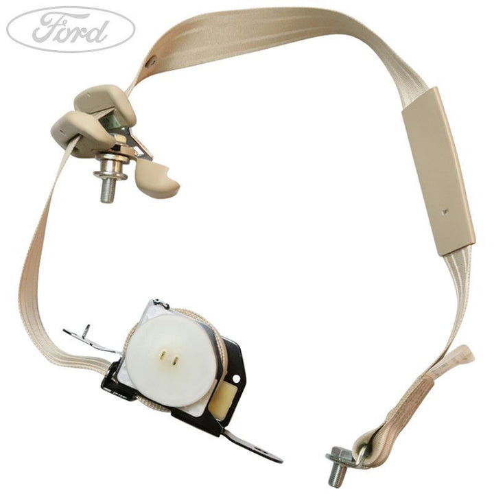 RANGER MK2 MK3 N/S FRONT SEAT BELT LESS PRETENSIONER CAMEL