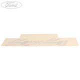 RANGER REAR N/S 4X4 NAME PLATE DECAL WHITE EQ 2004-2007