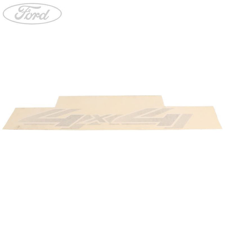 RANGER REAR N/S 4X4 NAME PLATE DECAL WHITE EQ 2004-2007