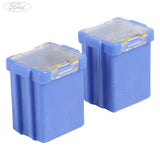 TRANSIT ECOSPORT CUSTOM FUSE 20AMP 58V BLUE FEMALE SQUARE
