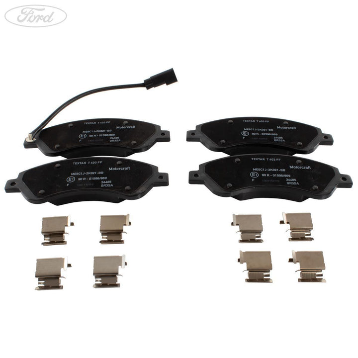 TRANSIT MOTORCRAFT FRONT BRAKE PAD SET TDCI