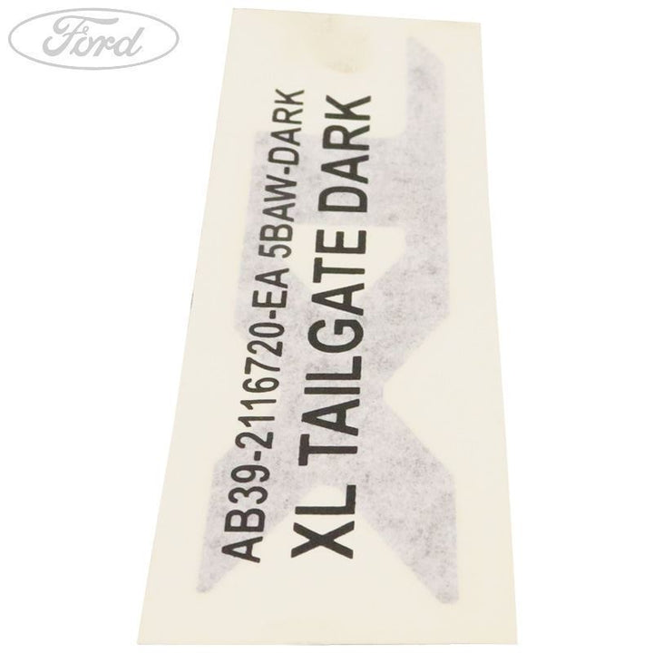 NAME PLATE DECAL
