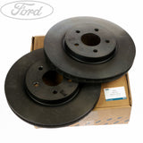 MONDEO MK3 FRONT VENTED BRAKE DISCS PAIR 300MM 00-07