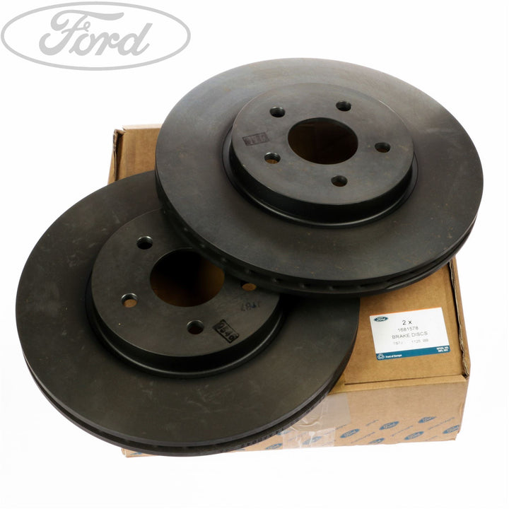 MONDEO MK3 FRONT VENTED BRAKE DISCS PAIR 300MM 00-07