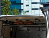 TRANSIT CUSTOM OVERHEAD RACKING SYSTEM WITH FITTING PANEL VAN AND SPORT VAN WITH LOW ROOF.,  09/2012