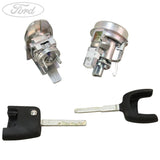 COURIER FIESTA B-MAX COMPLETE VEHICLE LOCKSET 2X KEYS 2014-