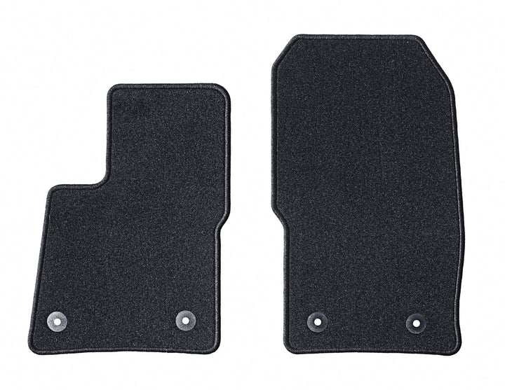 TOURNEO CUSTOM 08/2012-09/2023 CARPET FLOOR MATS BLACK,FRONT