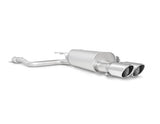 FIESTA REMUS* SPORTS EXHAUST SYSTEM STAINLESS STEEL, WITH CHROMED TWIN TAIL PIPES 2012-2017