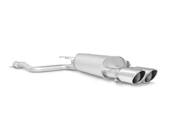 FIESTA REMUS* SPORTS EXHAUST SYSTEM STAINLESS STEEL, WITH CHROMED TWIN TAIL PIPES 2012-2017