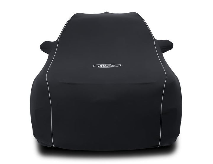 EXPLORER PREMIUM PROTECTIVE COVER BLACK, WITH WHITE LINER AND WHITE FORD OVAL