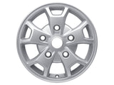 SET OF 4 ALLOY WHEELS WITH FITTING  09/2013